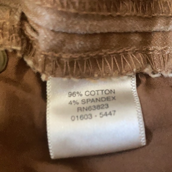 Christopher & Banks camel stretch jeans size 10 - Picture 5 of 5